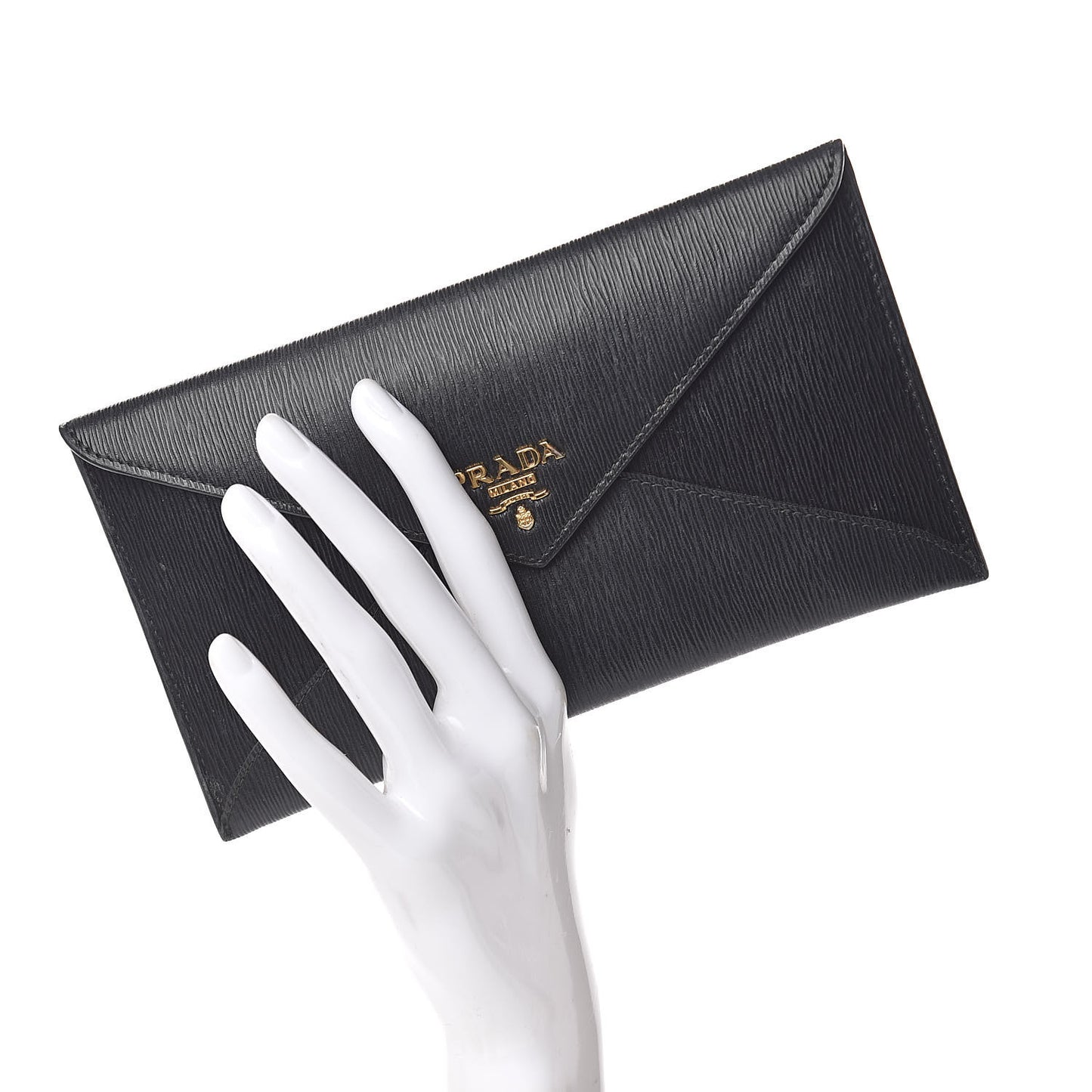 Vitello Move Envelope Wallet Black