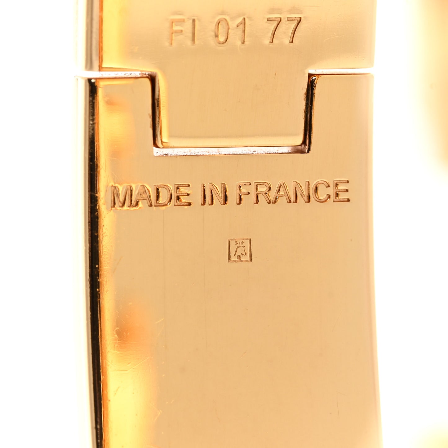 Enamel Narrow Clic Clac H Bracelet GM Parme