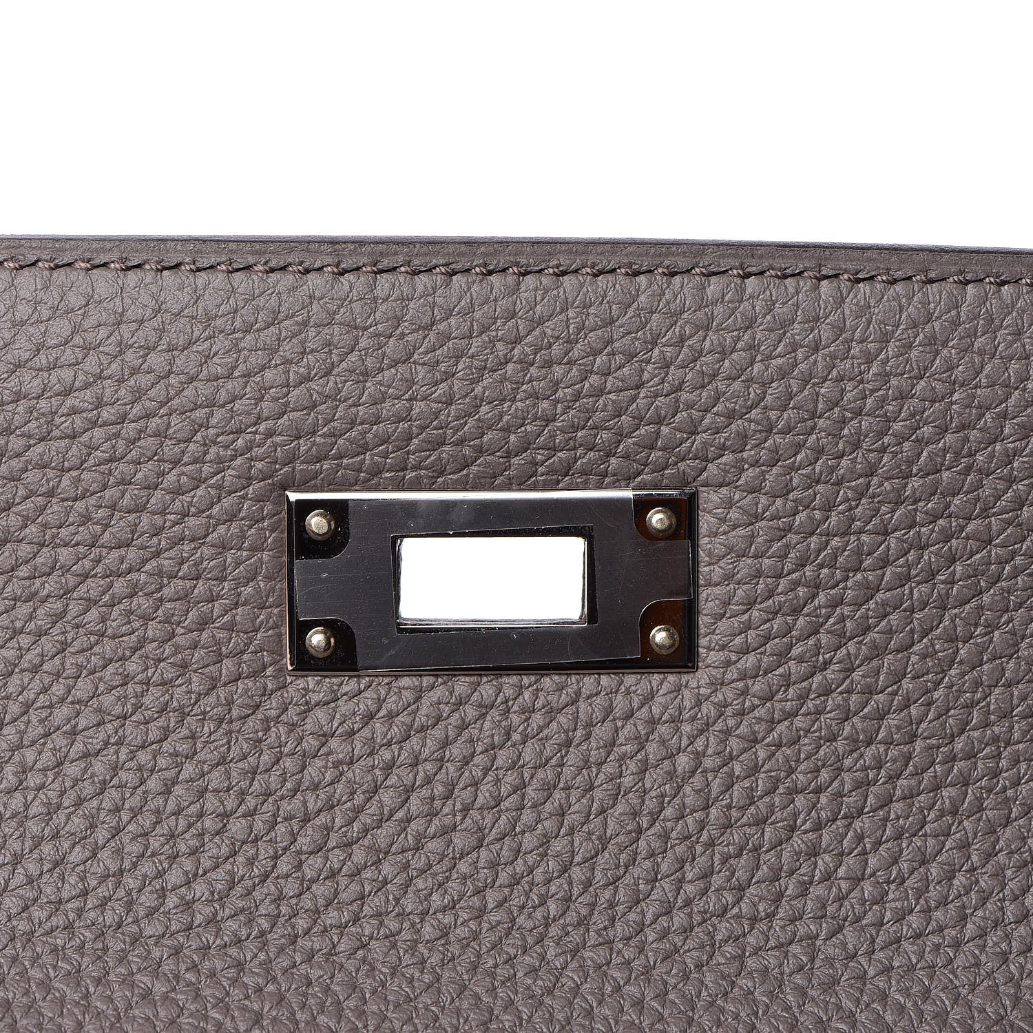 Hermes Togo Kelly Retourne 28 Etain 26 of 34
