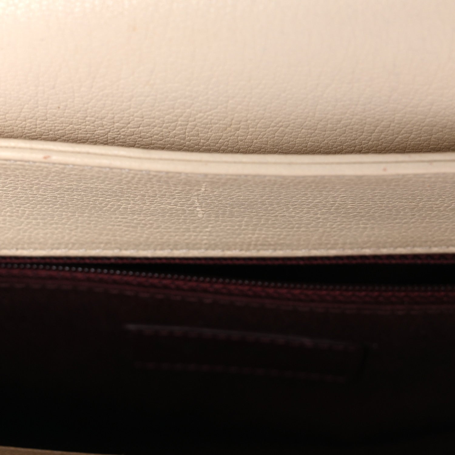 Chanel Shiny Calfskin Goatskin Quilted Medium Coco Curve Messenger Flap White 11 of 11