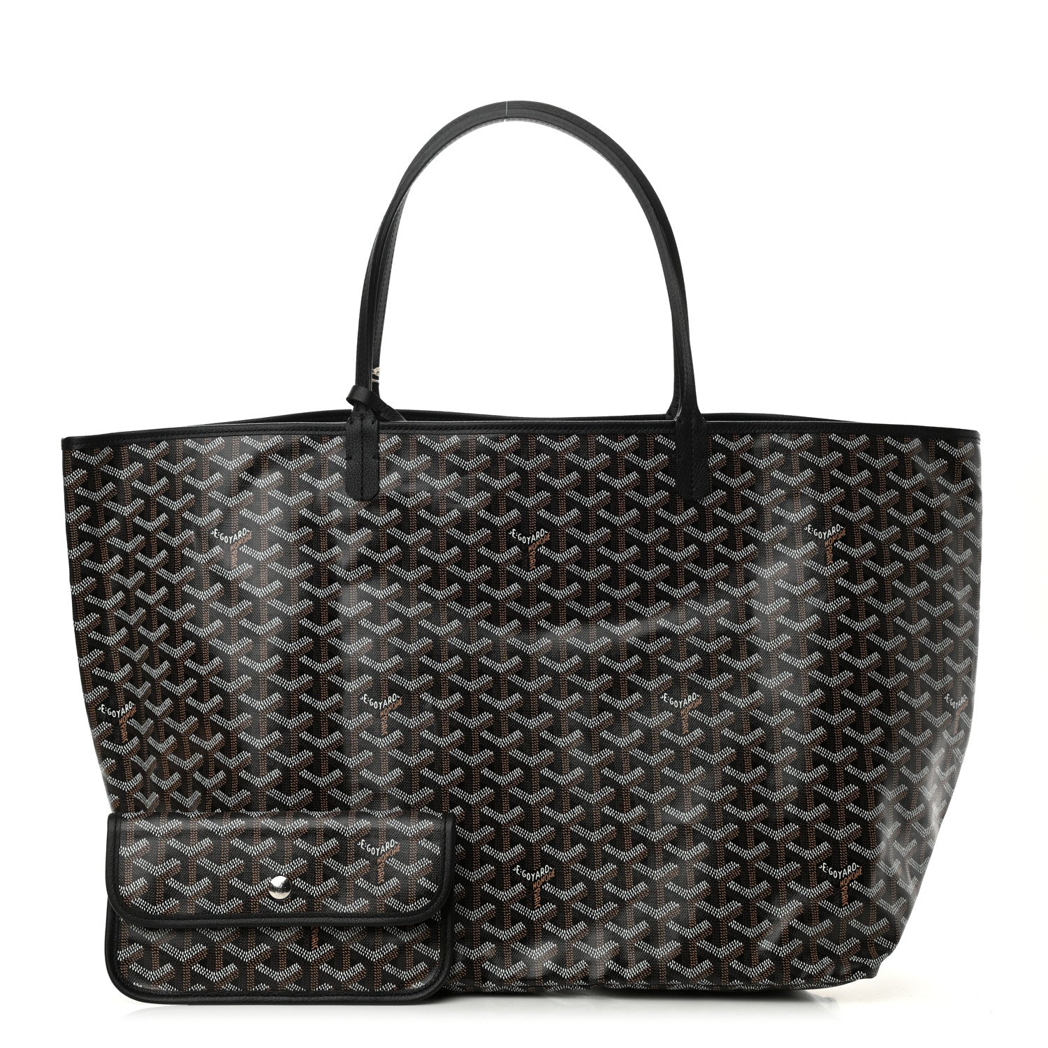 Goyard Goyardine Saint Louis GM Black 1 of 8