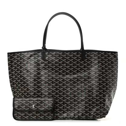 Goyard Goyardine Saint Louis GM Black 1 of 8