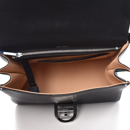 Delvaux Grained Calfskin MM Brillant Satchel Black 6 of 11