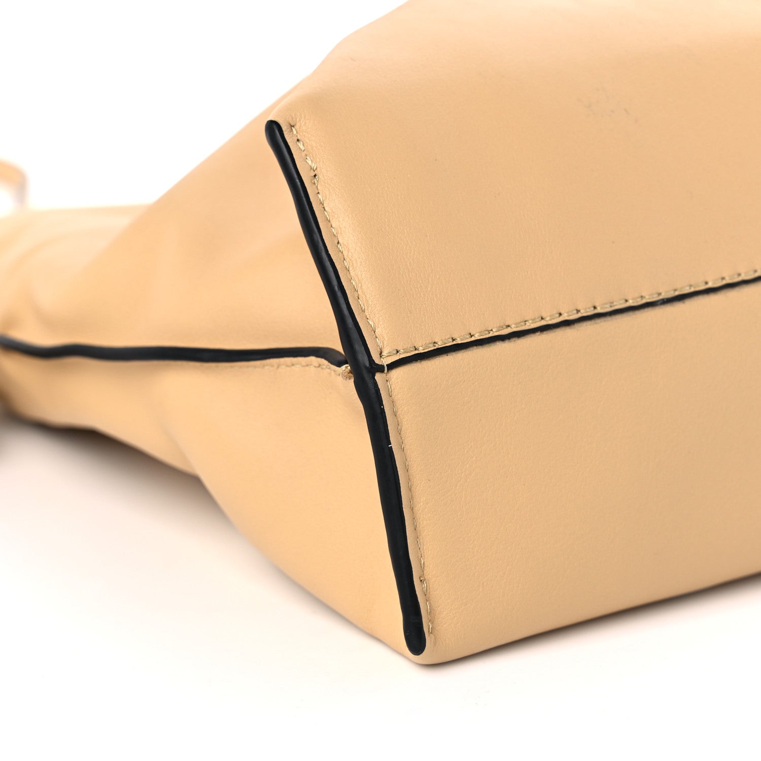 Loewe Nappa Flamenco Knot Clutch Dark Butter 7 of 8