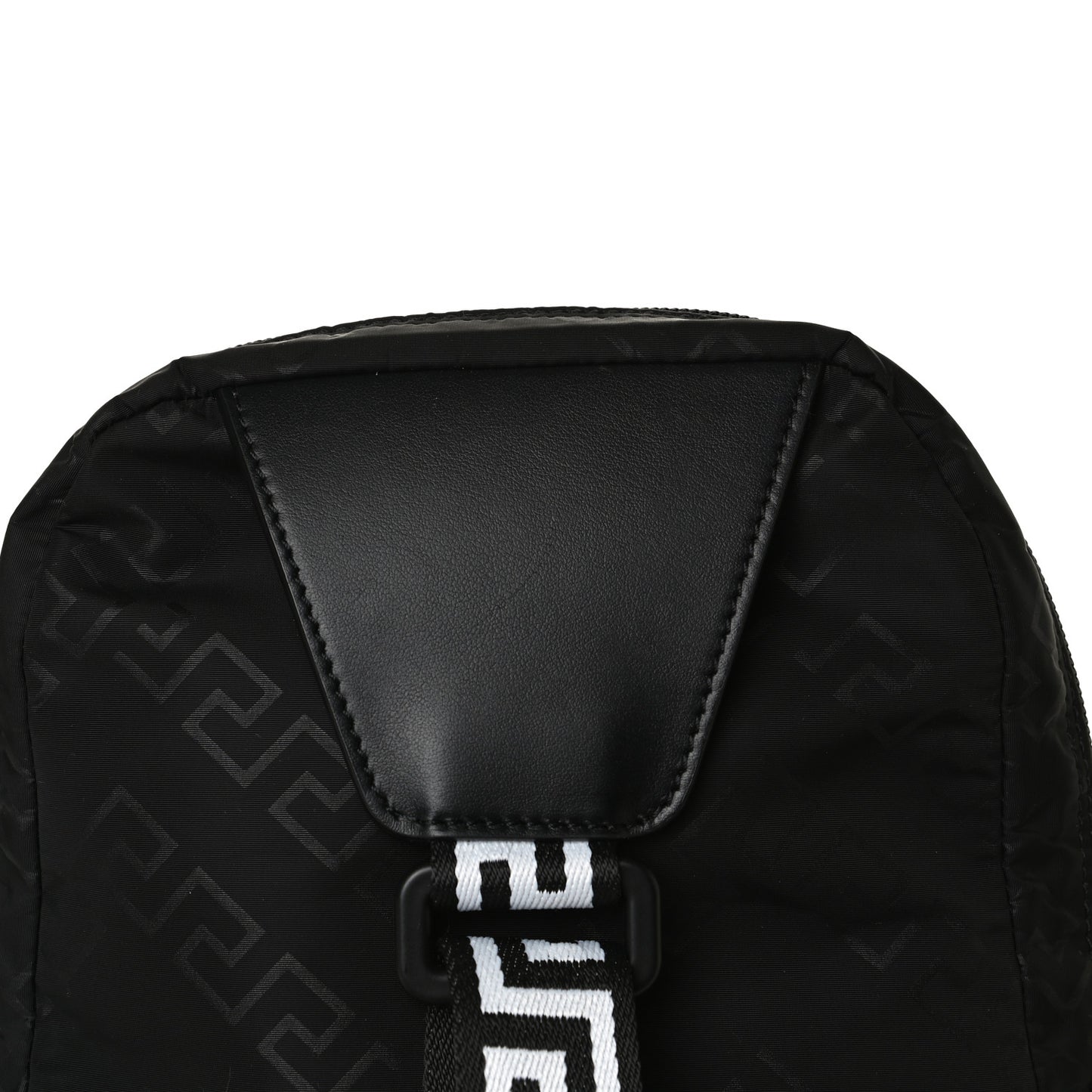 Nylon Sling Bag Black