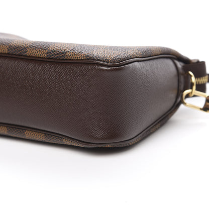 Louis Vuitton Damier Ebene Trousse Make Up Bag Pochette 10 of 10