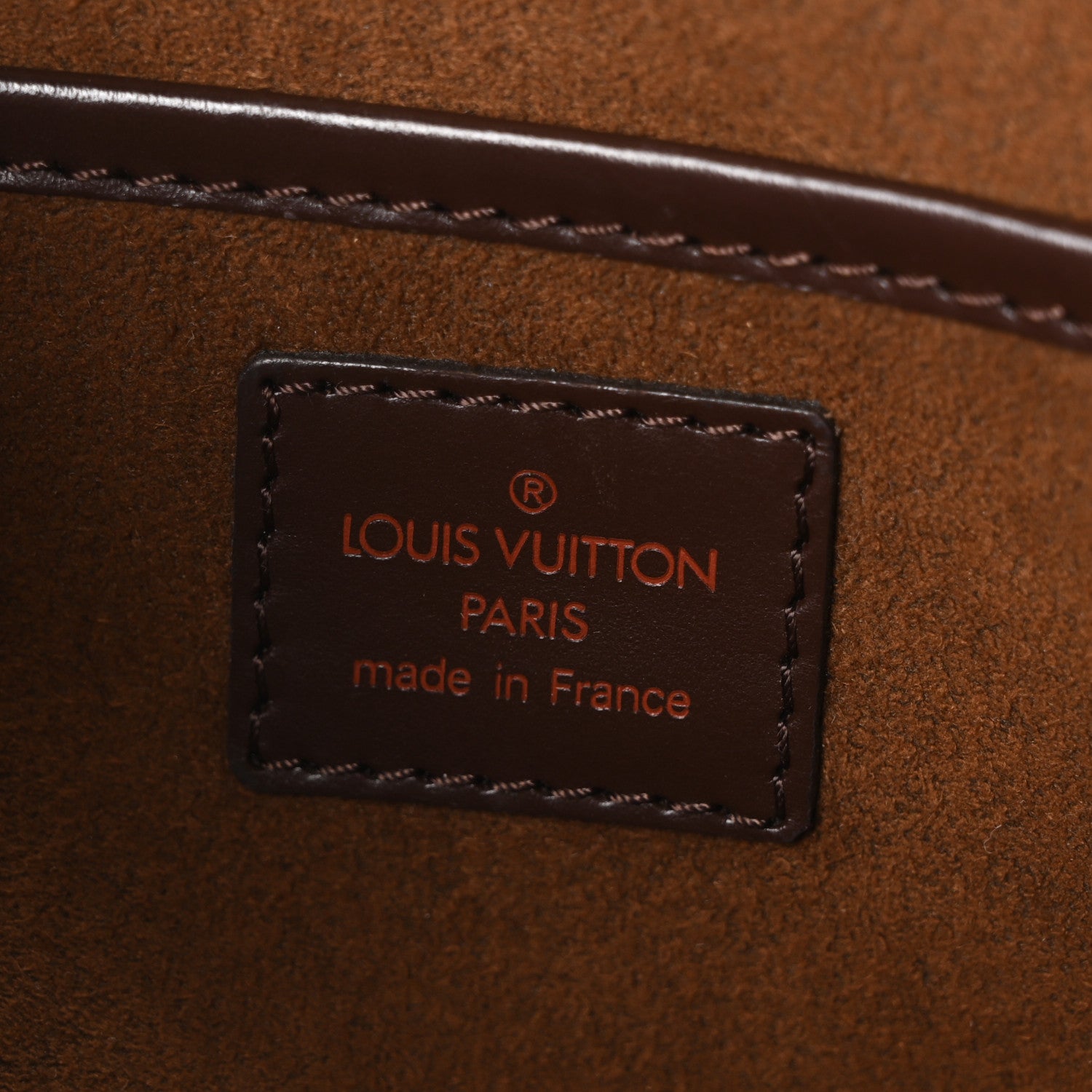 Louis Vuitton Damier Ebene Pochette Saint Louis Clutch 6 of 9