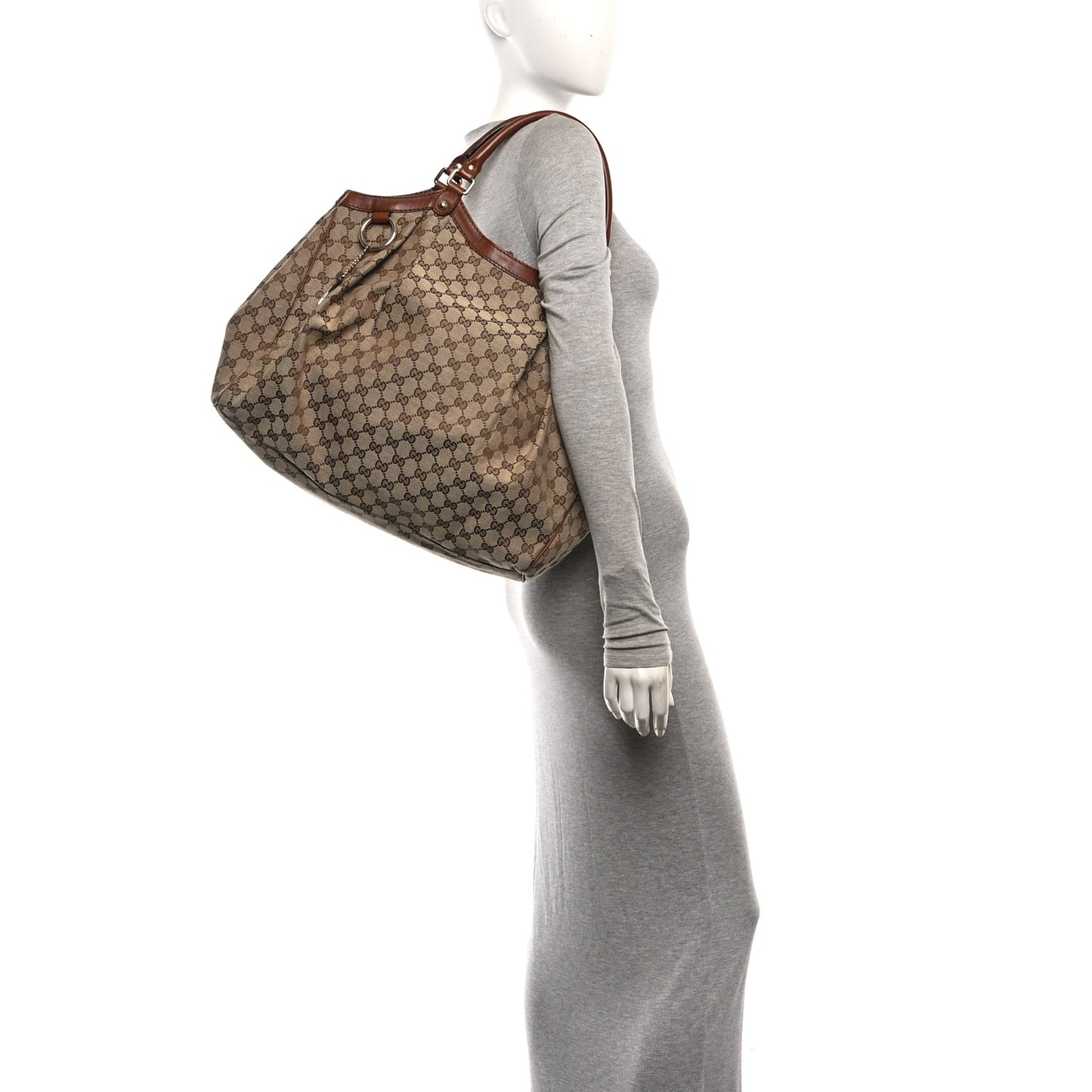 Monogram Large Sukey Tote Brown