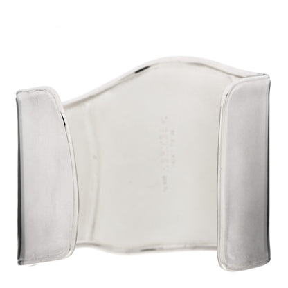 Hermes Sterling Silver Memoire Cuff Bracelet ST 2 of 5