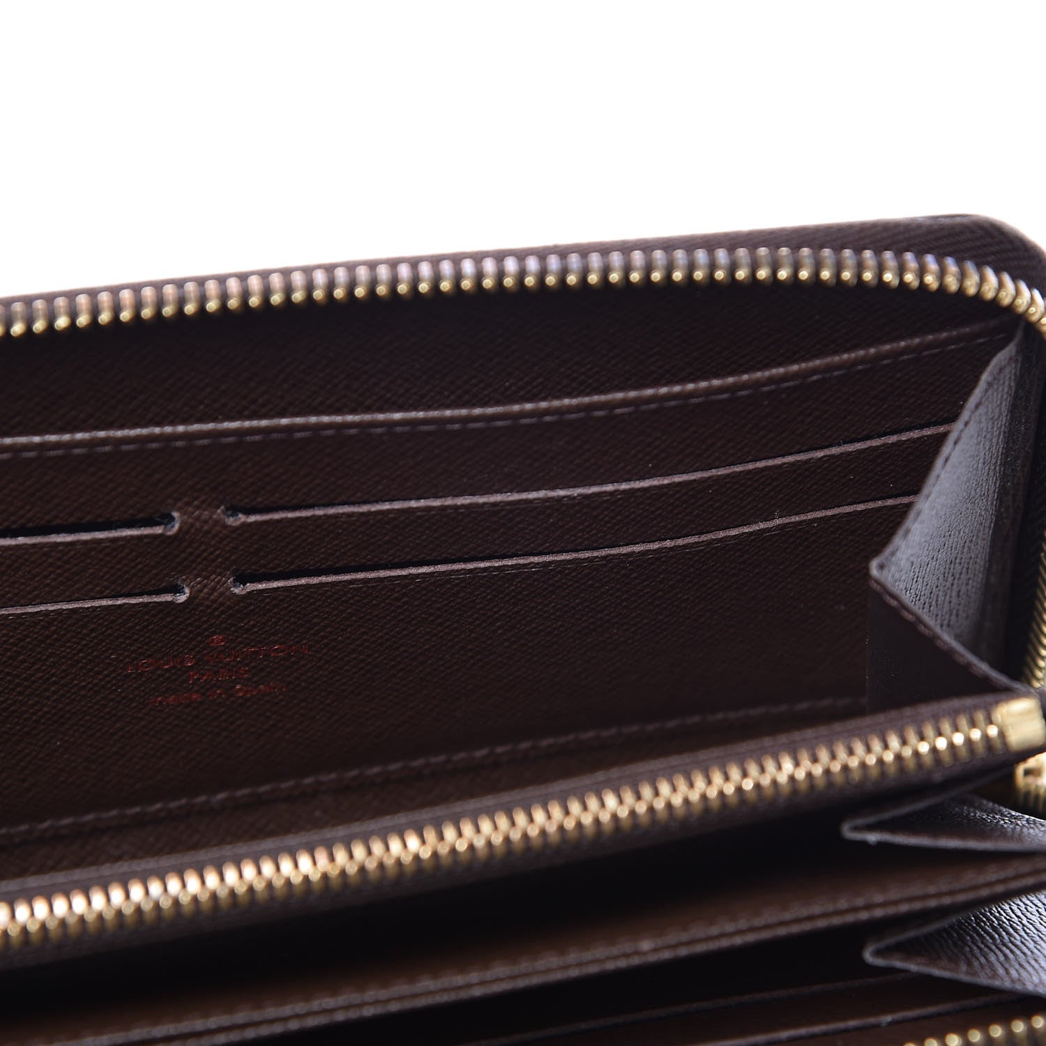 Louis Vuitton Damier Ebene Zippy Wallet 12 of 16