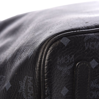 MCM Visetos Large Liz Reversible Shopper Tote Black 14 of 19