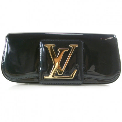 Louis Vuitton Patent Sobe Clutch Blue Nuit 1 of 6