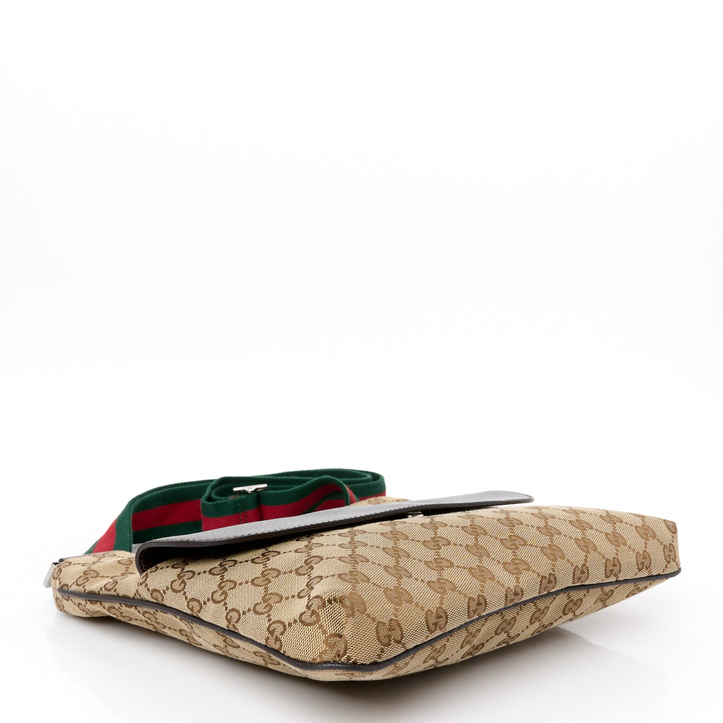 Monogram Signature Web Small Messenger Brown
