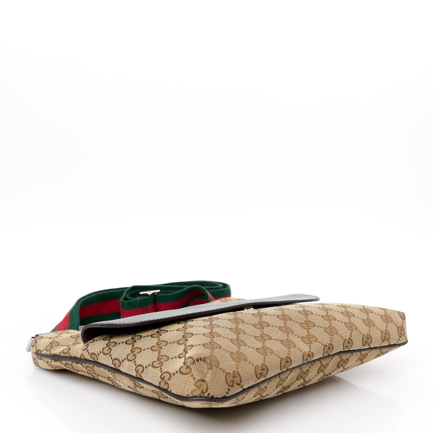Gucci Monogram Signature Web Small Messenger Brown 4 of 11