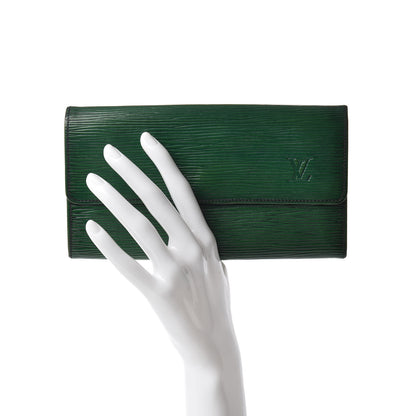Louis Vuitton Epi Sarah Wallet Borneo 2 of 6