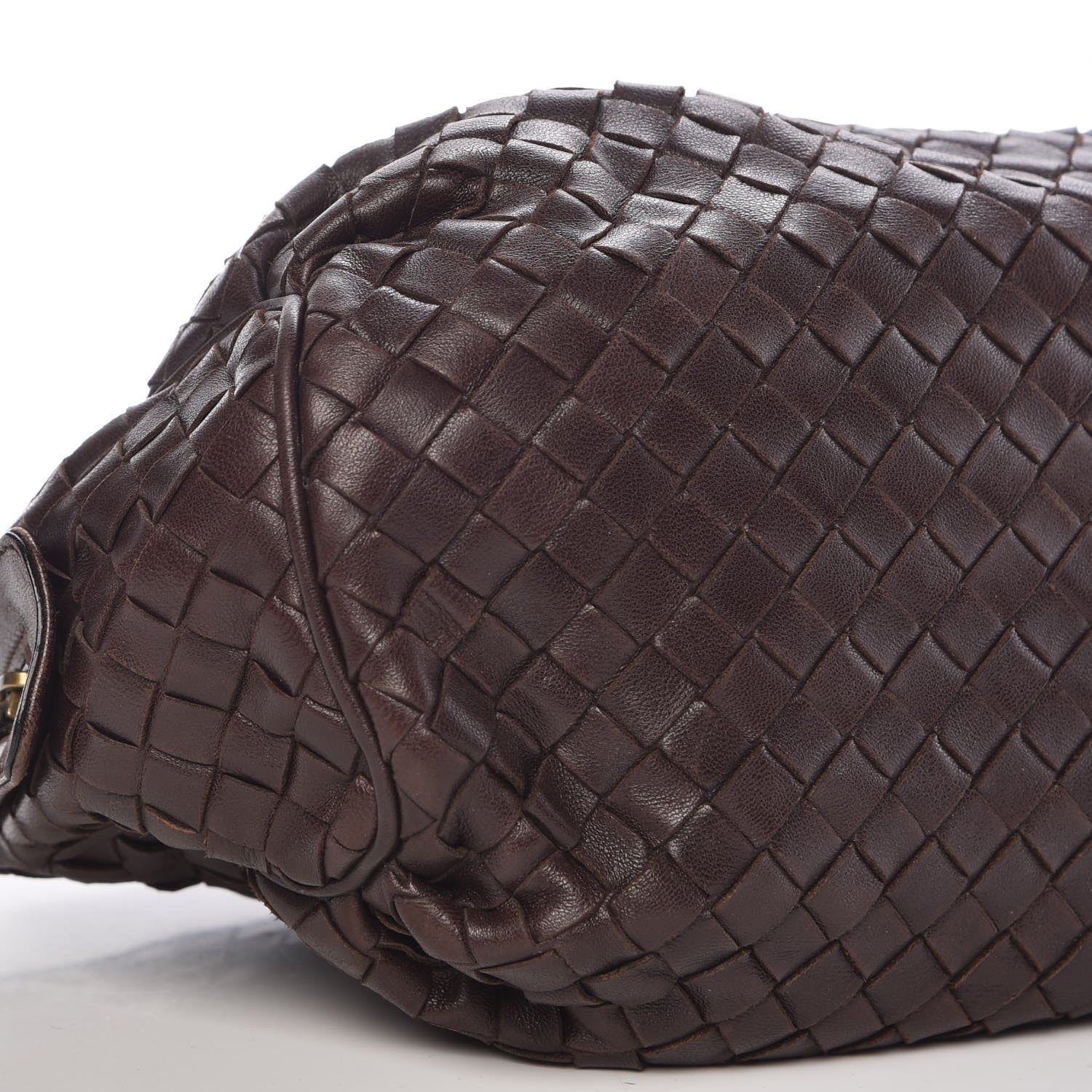 Bottega Veneta Nappa Intrecciato Moire Clutch Ebano 10 of 11
