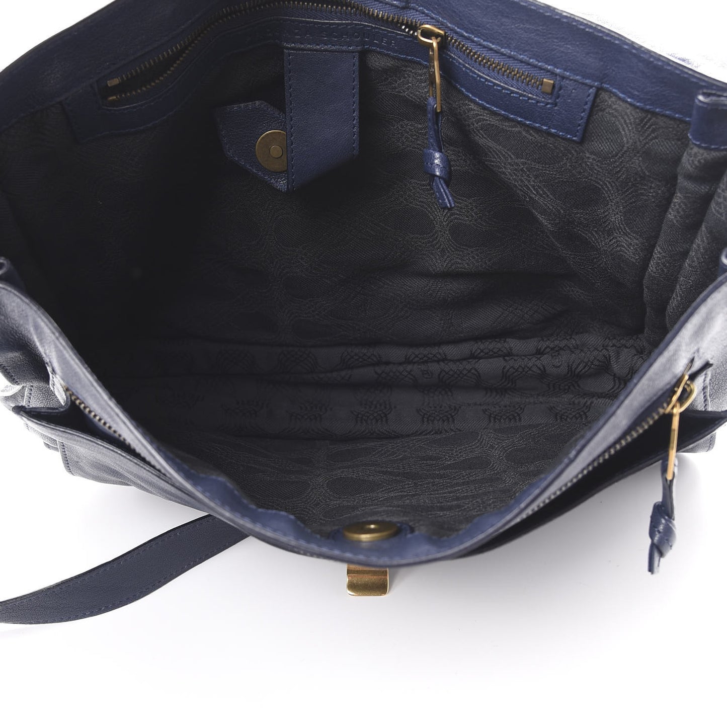 Lambskin Large PS1 Satchel Midnight