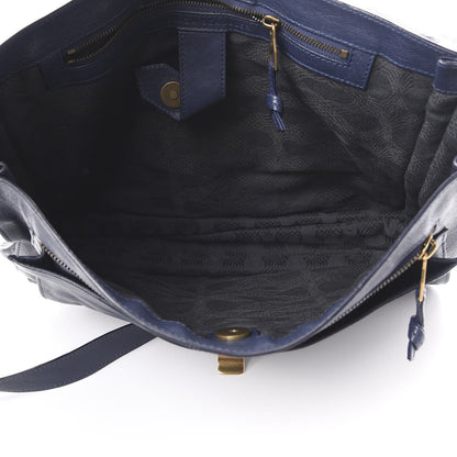 Proenza Schouler Lambskin Large PS1 Satchel Midnight 4 of 10