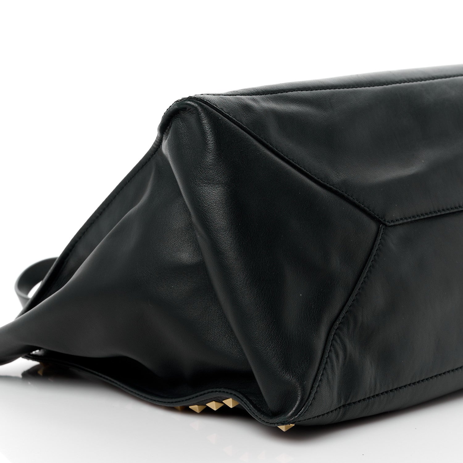 Valentino Garavani Nappa Medium Rockstud Soft Tote Black 13 of 17