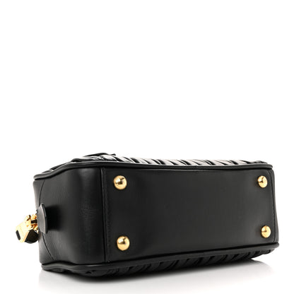 Miu Miu Nappa Matelasse Regular Arcadie Top Handle Bag Black 7 of 17