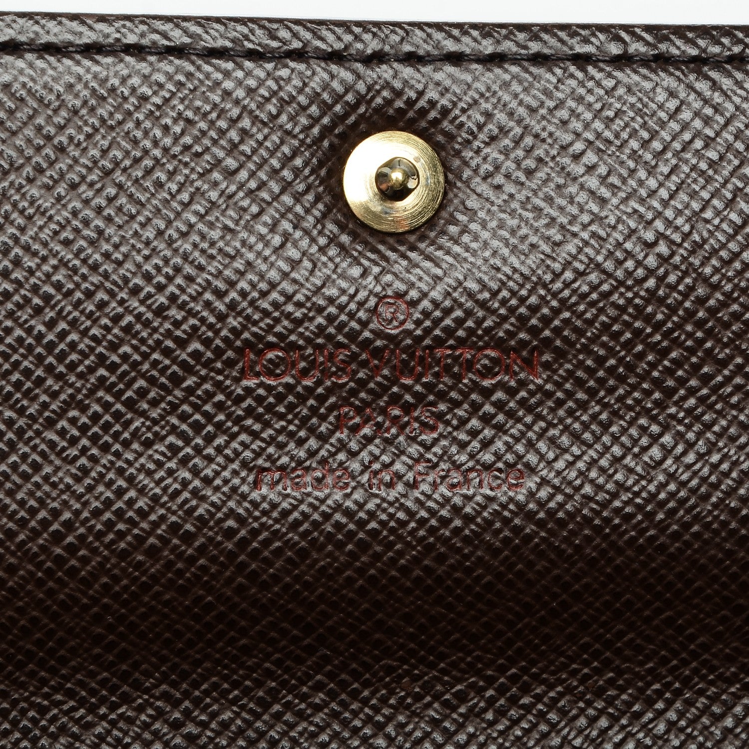 Louis Vuitton Damier Ebene Sarah Wallet 6 of 7