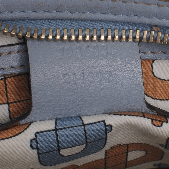 Guccissima Medium Joy Boston Light Blue