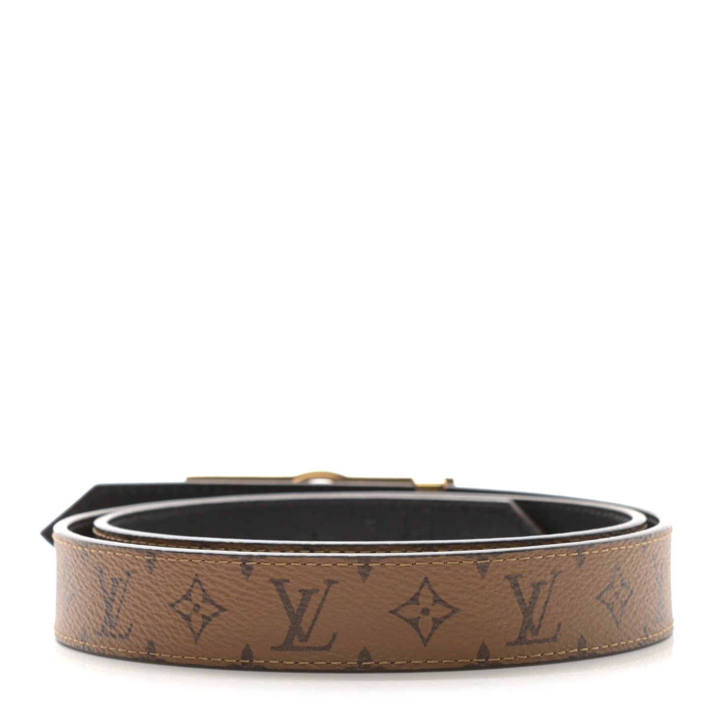 Monogram 25mm Dauphine Reversible Belt 90 36 Tan
