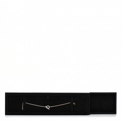 Hermes 18K Rose Gold Diamond Finesse Bracelet SH 5 of 5