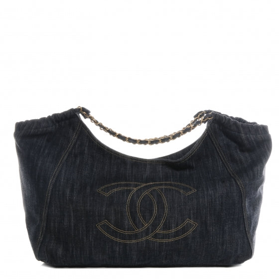 Denim Coco Cabas Tote