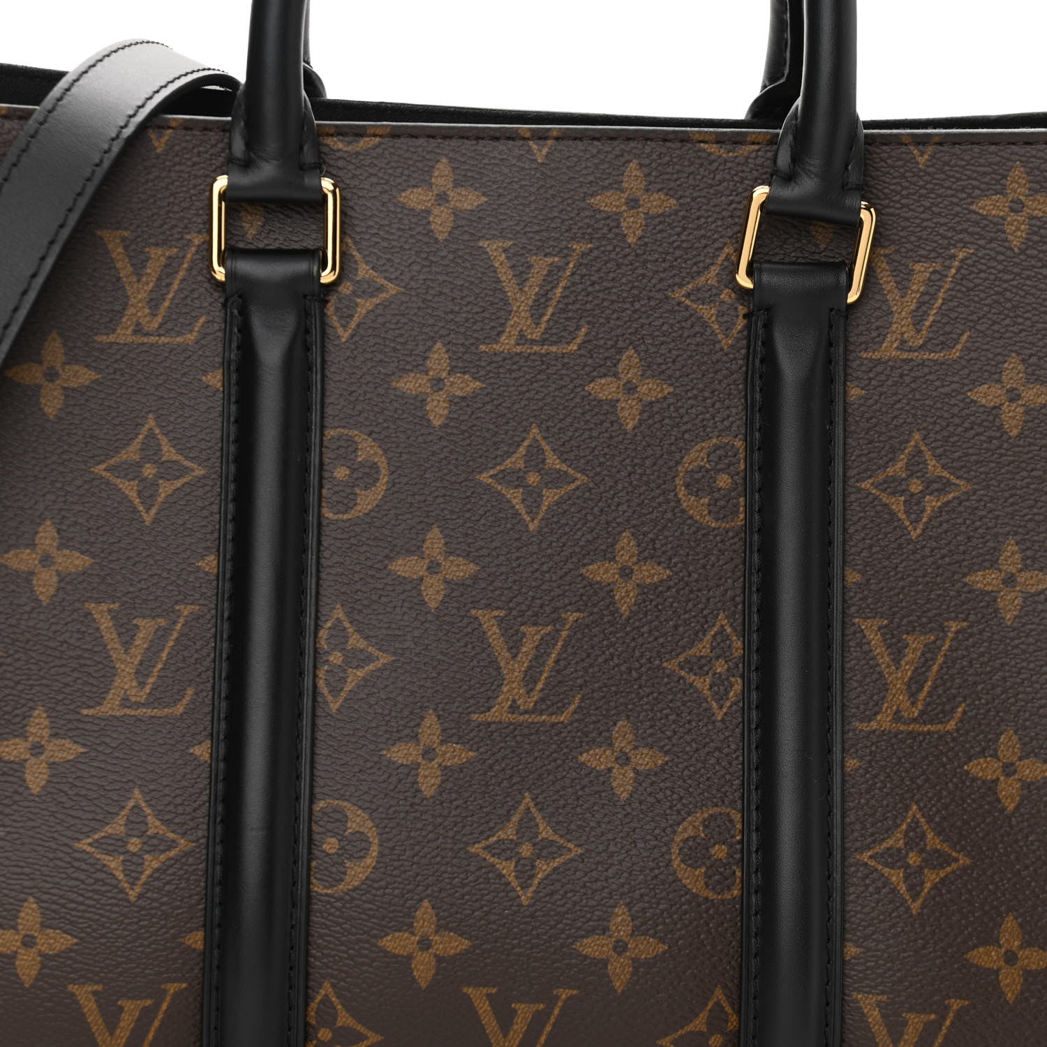 Louis Vuitton Monogram Soufflot MM Black 10 of 12