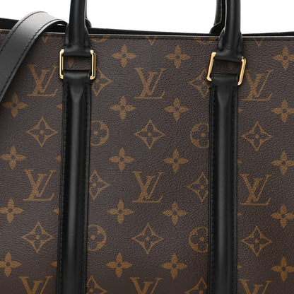 Louis Vuitton Monogram Soufflot MM Black 10 of 12