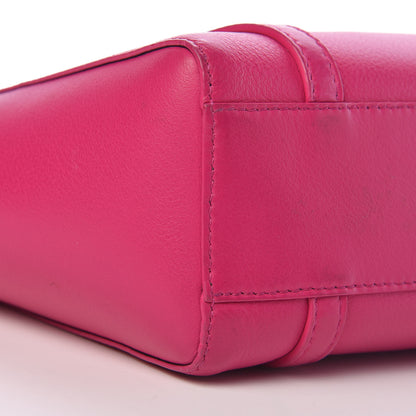 Balenciaga Calfskin XXS Everyday Tote Rose Magenta Black 8 of 16