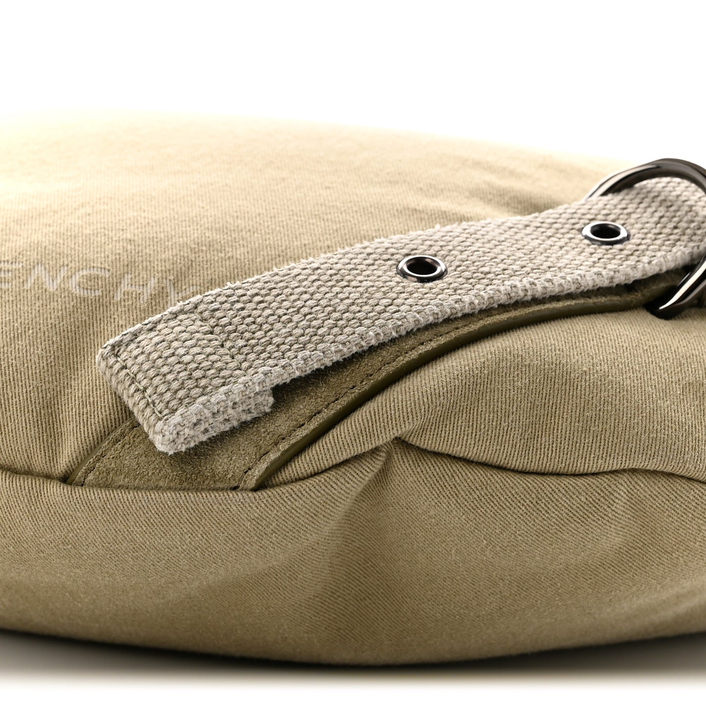 Canvas Voyou Messenger Bag Khaki