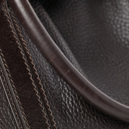 Burberry Grainy Calfskin Medium Golderton Tote Dark Chocolate 16 of 18