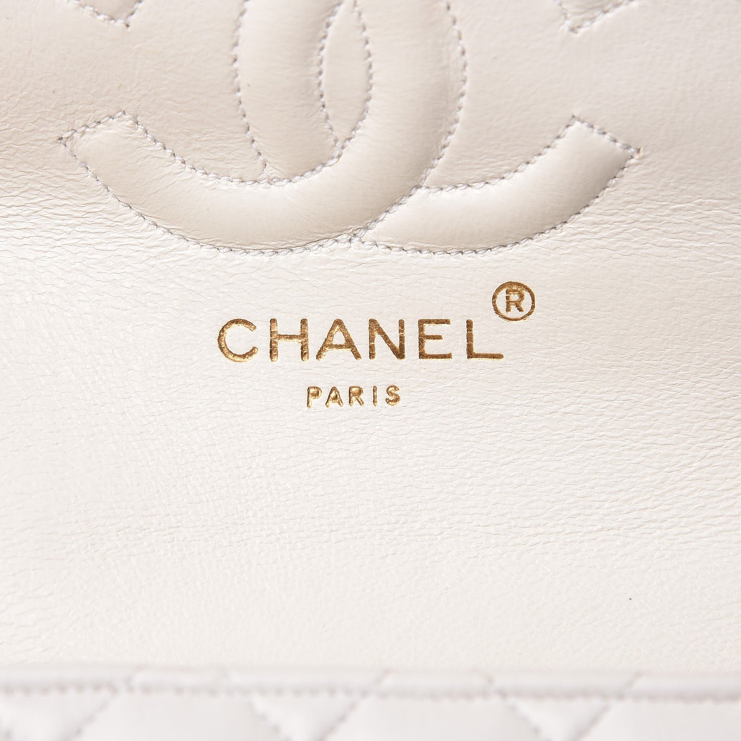 Chanel Lambskin Quilted Mini Half Moon Flap White 8 of 12