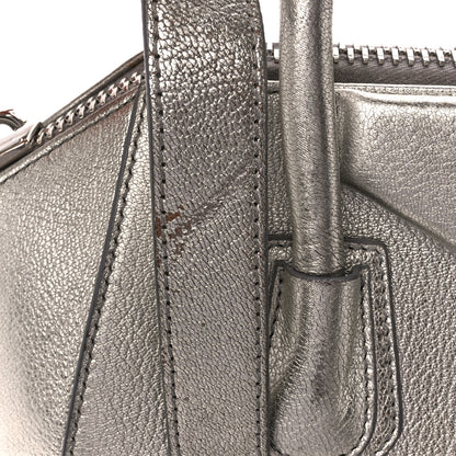 Givenchy Metallic Sugar Goatskin Small Antigona Silver 13 of 18