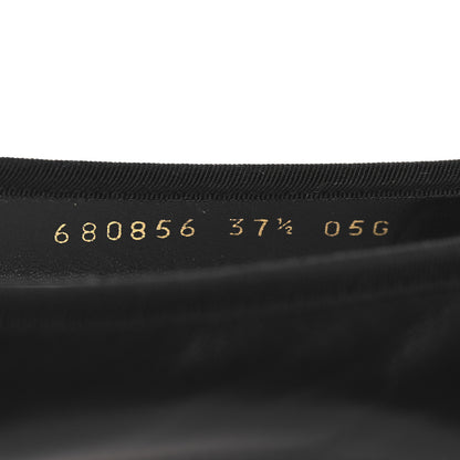 Gucci Malaga Kid Jarret Ballet Flats 37.5 Black White 7 of 9