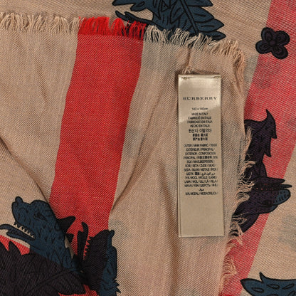Burberry Modal Cashmere Check Scarf 3 of 3