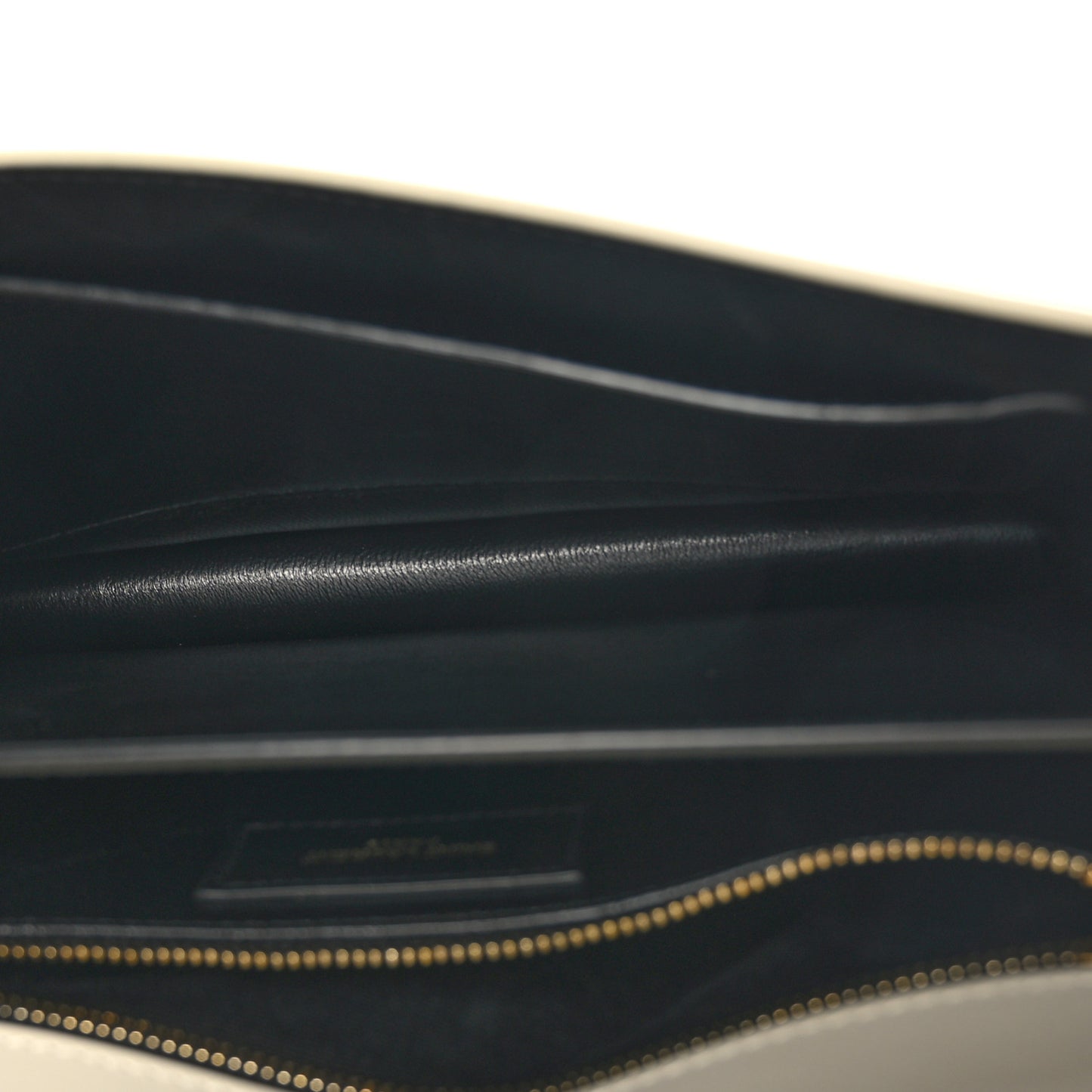 Smooth Calfskin Monogram Cassandra Clasp Bag Crema Soft