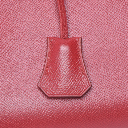 Hermes Courchevel Birkin 40 Rouge 24 of 46