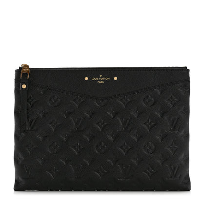 Louis Vuitton Empreinte Daily Pouch Black 1 of 6