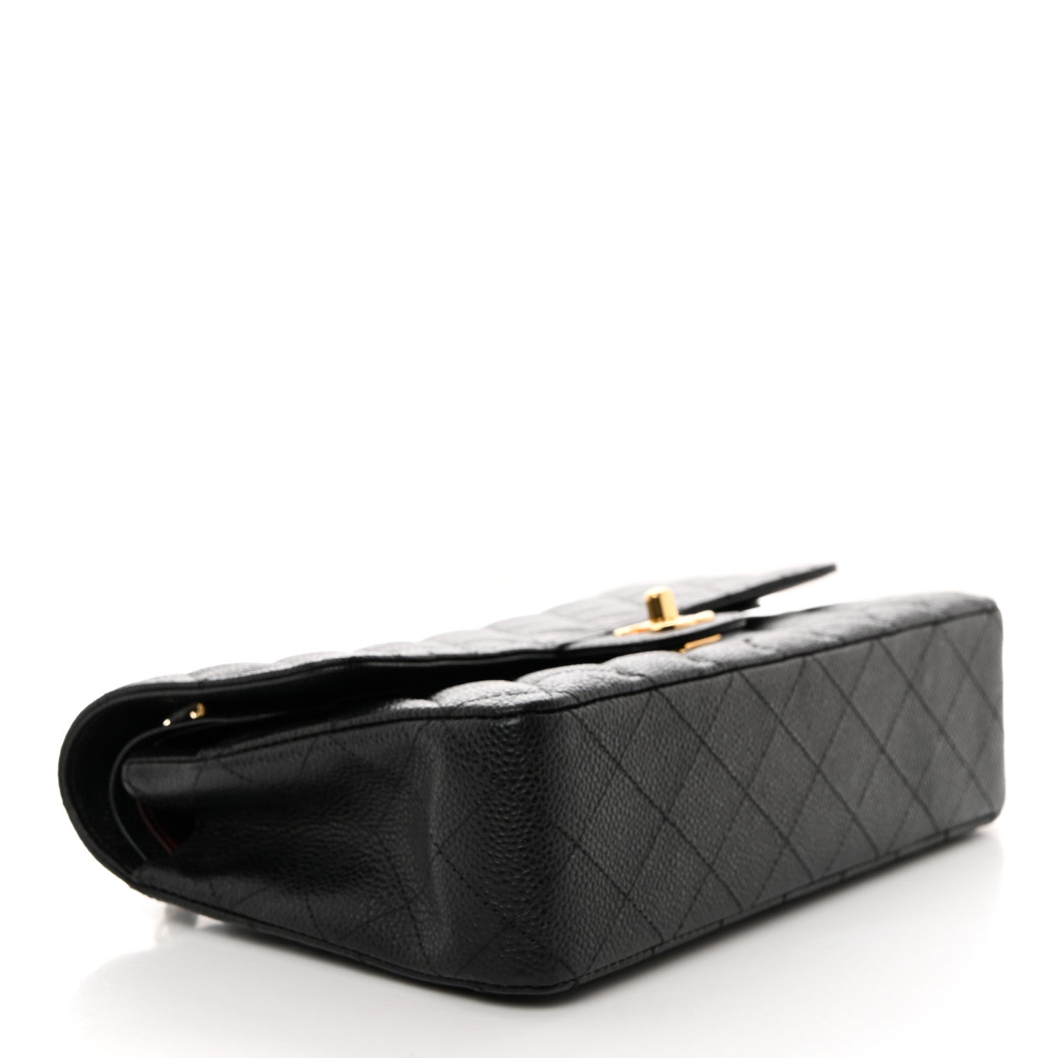 Chanel Caviar Quilted Medium Double Flap Black 4 of 10