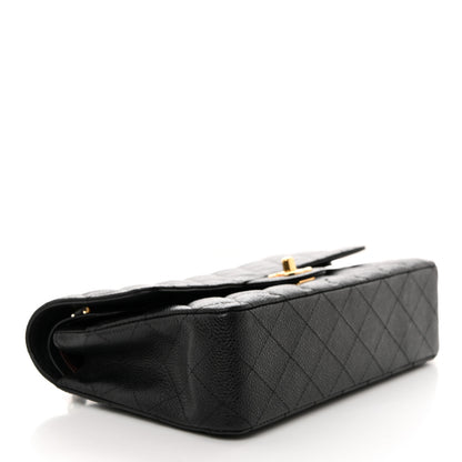 Chanel Caviar Quilted Medium Double Flap Black 4 of 10