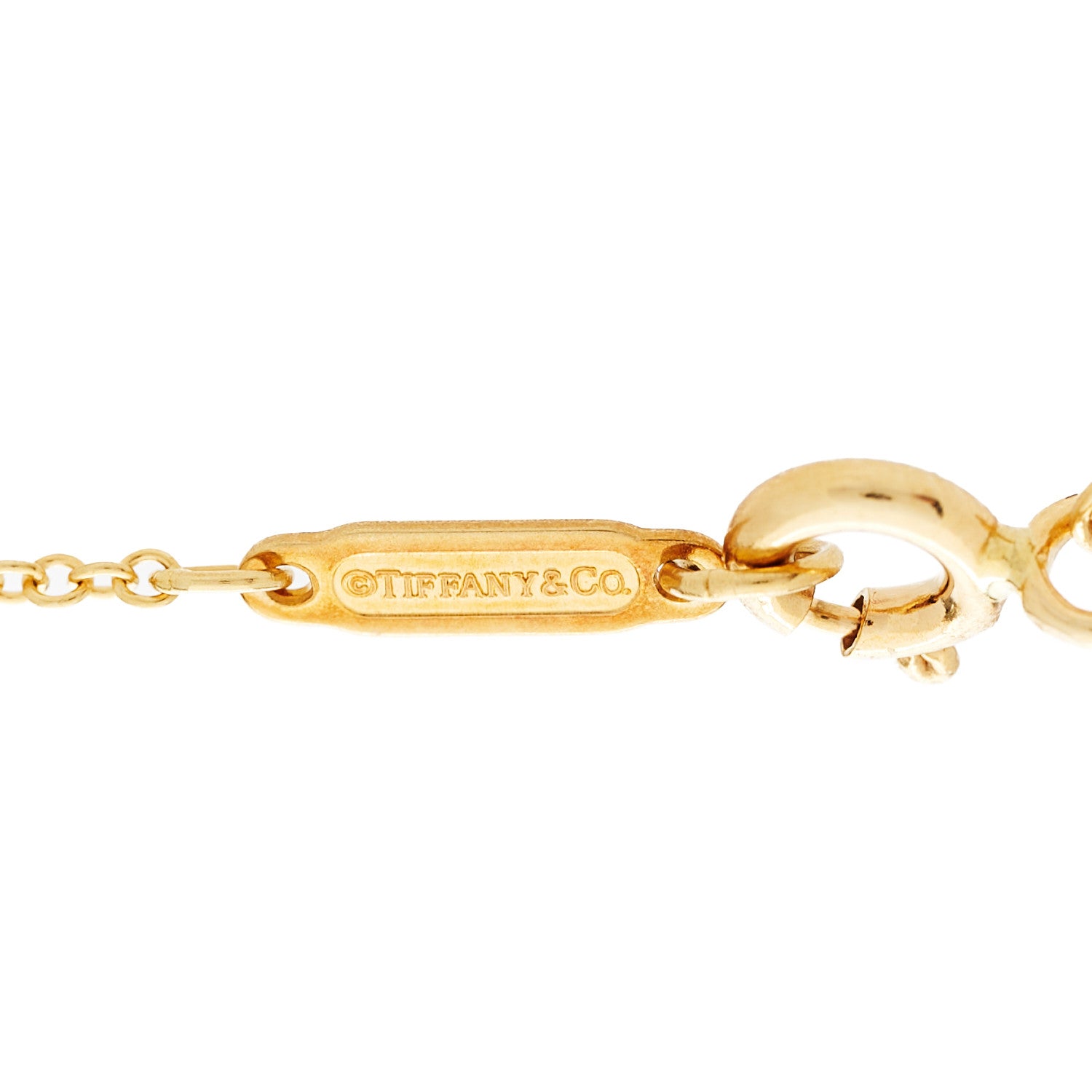 Tiffany 18K Yellow Gold Save The Wild Lion Charm Pendant Necklace 5 of 6