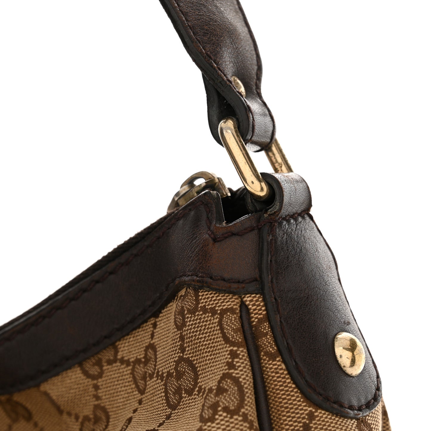 Monogram Medium Sukey Hobo Dark Brown