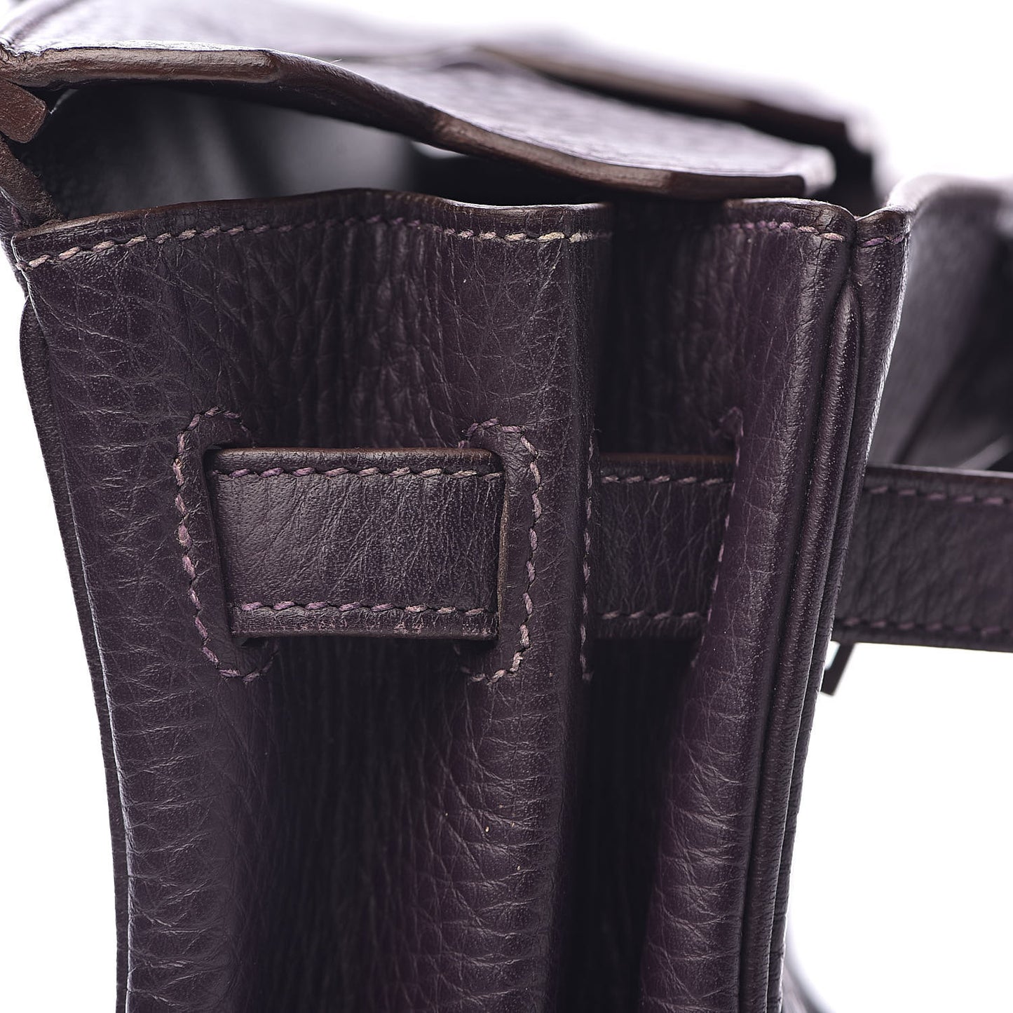 Taurillon Clemence Birkin 30 Raisin