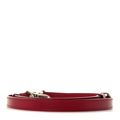Louis Vuitton Calfskin 16mm Adjustable Shoulder Strap Red 2 of 5