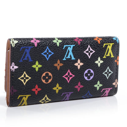 Louis Vuitton Monogram Multicolor Multicles 4 Key Holder Black 3 of 7