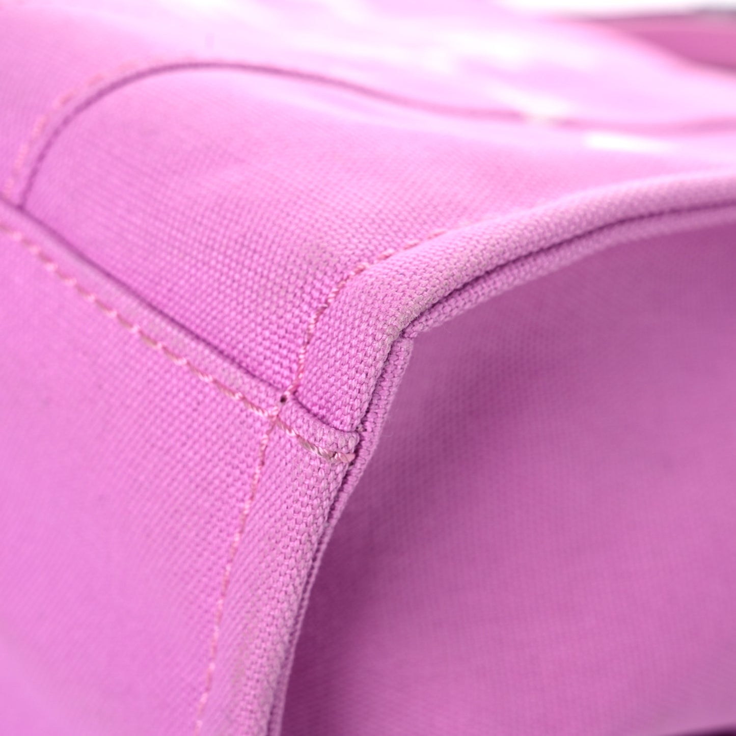 Cotton Canvas Medium The Traveler Tote Bag Pink