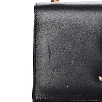 Saint Laurent Calfskin Small Classic Monogram Kate Tassel Satchel Black 11 of 15